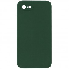 Silicone Case Square Full Camera Protective (AA) NOLOGO для Apple iPhone 6/6s (4.7") Зелений / Cyprus Green