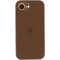 Чохол Silicone Case Full Camera Protective (AA) для Apple iPhone 16e (6.1") Коричневий / Brown