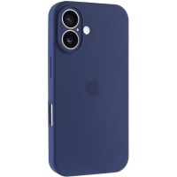 Чохол Silicone Case Full Camera Protective (AA) для Apple iPhone 16 (6.1") Синій / Deep navy