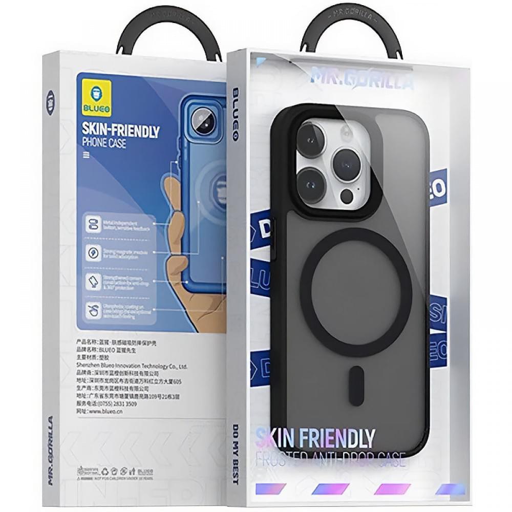 TPU+PC чехол Blueo Skin Friendly Frosted with MagSafe для Apple iPhone 15 Pro (6.1")
