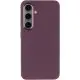 TPU чохол Bonbon Metal Style для Samsung Galaxy S24+ / S25+ Бордовий / Plum
