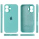 Чохол Silicone Case Full Camera Protective (AA) для Apple iPhone 16 Plus (6.7") Бірюзовий / Marine Green