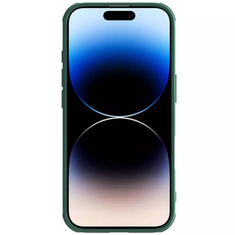 Карбонова накладка Nillkin CamShield Pro для Apple iPhone 16 (6.1") Deep Green