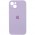 Чохол Silicone Case Full Camera Protective (AA) для Apple iPhone 13 (6.1") Бузковий / Lilac