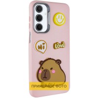 Чохол TPU Leather Toys для Xiaomi Poco X5 Pro 5G / Note 12 Pro 5G Capybara / Pink