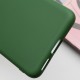 Чохол Silicone Cover Lakshmi Full Camera (A) для Samsung Galaxy S21 FE Зелений / Dark green