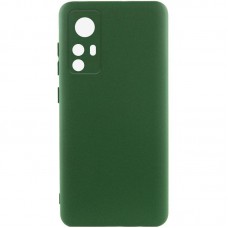 Чохол Silicone Cover Ummi Lakshmi Full Camera (AA) для Xiaomi Redmi Note 12S Зелений / Dark green