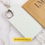 TPU чохол Bonbon Metal Style для Samsung Galaxy A12 Білий / White