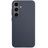 Шкіряний чохол Leather Case (AAA) для Samsung Galaxy S25+ Midnight Blue