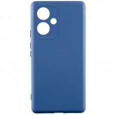 Чохол Silicone Cover Lakshmi Full Camera (AA) для Xiaomi Redmi 13 4G / Poco M6 4G Синій / Navy Blue