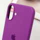 Чохол Silicone Case Full Protective (AA) для Apple iPhone 16 Plus (6.7") Фіолетовий / Grape