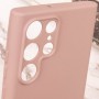 Чохол Silicone Cover Lakshmi Full Camera (A) для Samsung Galaxy S24 Ultra Рожевий / Pink Sand
