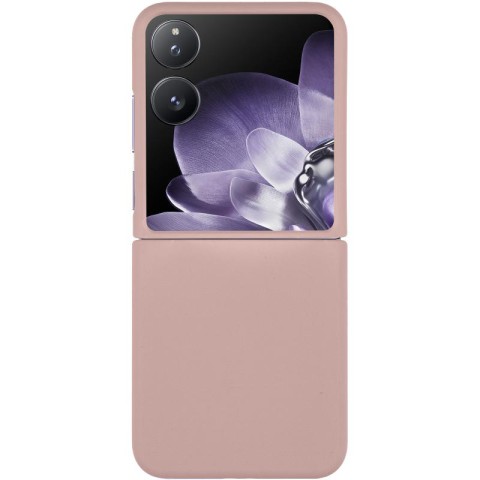 Чохол Foldables Silicone Cover Lakshmi (AAA) для Xiaomi Mix Flip Рожевий / Pink Sand
