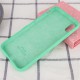 Чохол Silicone Case Full Protective (AA) для Apple iPhone XS Max (6.5") Зелений / Spearmint