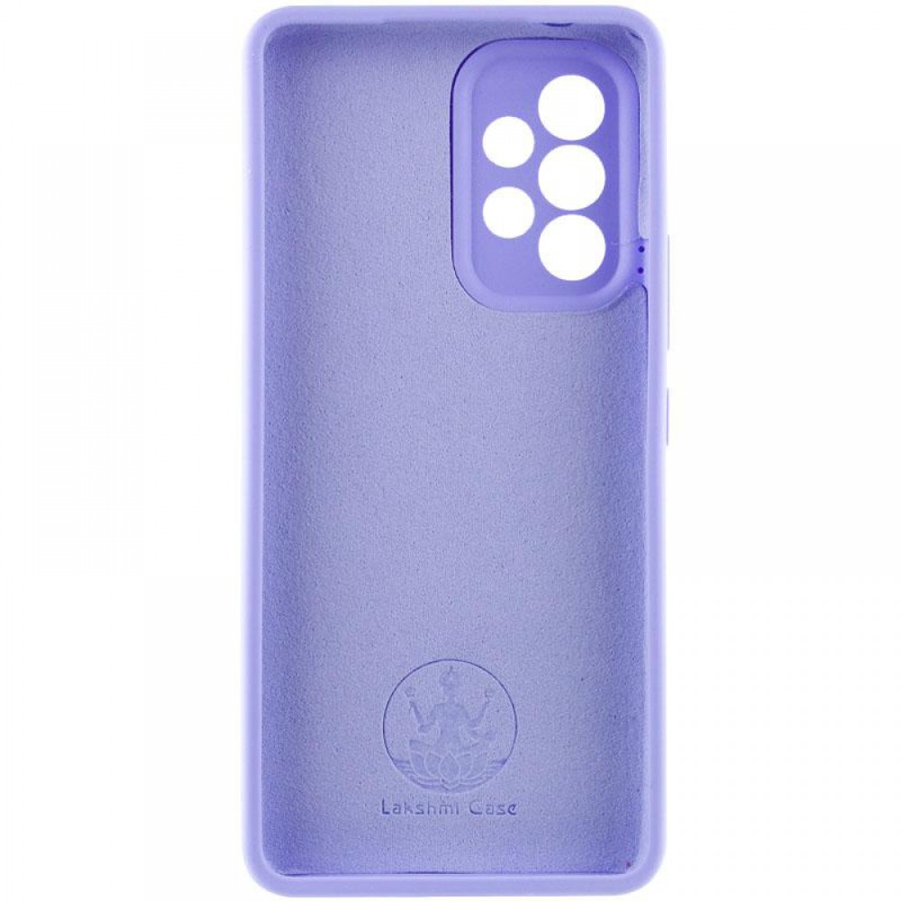 Чохол Silicone Cover Lakshmi Full Camera (AAA) для Samsung Galaxy A32 5G Бузковий / Dasheen