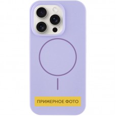 Чохол Silicone Case Full Protective (AA) NO LOGO with MagSafe для Apple iPhone 13 (6.1") Бузковий / Dasheen