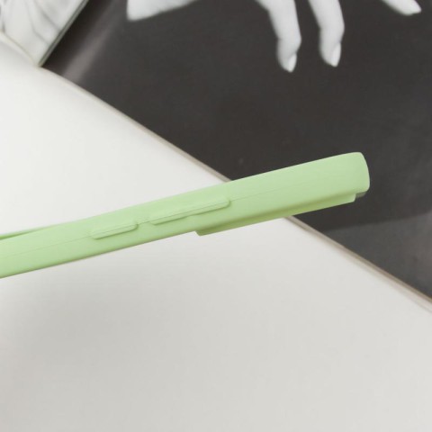 Чохол TPU GETMAN Liquid Silk Full Camera для Xiaomi Redmi Note 13 4G Зелений / Pistachio