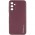 Шкіряний чохол Xshield для Samsung Galaxy A34 5G Бордовий / Plum Red