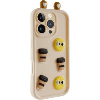 Чохол TPU Toys Case with Ears для Apple iPhone 16 Pro (6.3") Sand