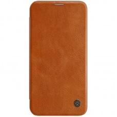 Кожаный чехол-книжка Nillkin Qin Series для Apple iPhone 12 Pro Max (6.7")