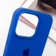 Чохол Silicone Case Full Protective (AA) для Apple iPhone 13 Pro Max (6.7") Синій / Capri Blue