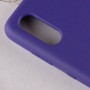 Чохол Silicone Cover Full Protective (AA) для Samsung Galaxy A02 Фіолетовий / Purple