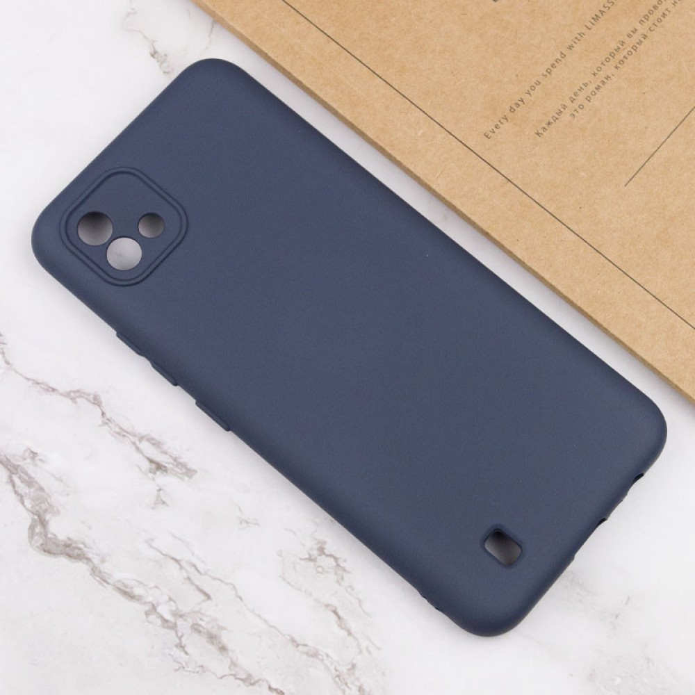 Чохол Silicone Cover Lakshmi Full Camera (A) для Realme C11 (2021) Синій / Midnight Blue