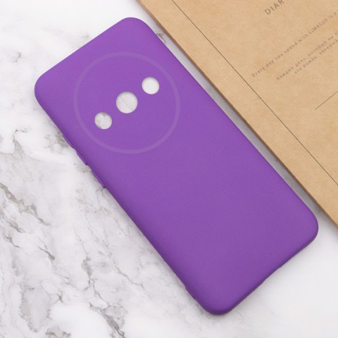 Чохол Silicone Cover Lakshmi Full Camera (A) для Xiaomi Redmi A3 Фіолетовий / Purple