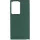 TPU чохол Bonbon Metal Style для Samsung Galaxy S24 Ultra Зелений / Army green