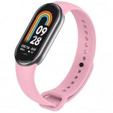 Силіконовий ремінець для Xiaomi Mi Band 8 Рожевий / Light pink