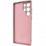 Чохол Silicone Cover Lakshmi Full Camera (A) для Samsung Galaxy S24 Ultra Рожевий / Pink Sand