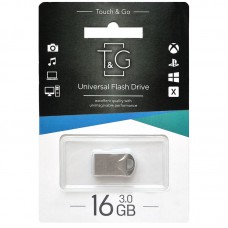 Флеш-драйв USB 3.0 Flash Drive T&G 106 Metal Series 16GB Чорний