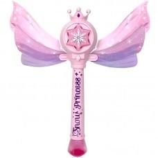 Пістолет з мильними бульбашками SHT 8603 Snow Princess + bottle 130ml Pink