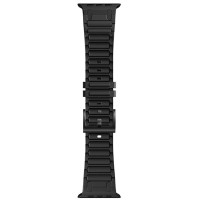 Ремінець Hoco WA35 Emir series thickened silicone strap для Apple watch 44/45/46/49mm Black