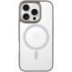 TPU+PC чохол Blueo Skin Friendly Frosted with MagSafe для Apple iPhone 16 Pro Max (6.9") Сірий