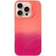 Чохол TPU ColorWave для Apple iPhone 16 Pro (6.3") Peach / Pink