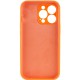Чохол Silicone Case Full Camera Protective (AA) NO LOGO для Apple iPhone 13 Pro (6.1") Помаранчевий / Cantaloupe