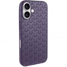 Чохол TPU Weaving для Apple iPhone 16 (6.1") Purple
