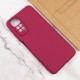 Чохол TPU GETMAN Liquid Silk Full Camera для Xiaomi Redmi Note 11 Pro 4G/5G / 12 Pro 4G Бордовий / Marsala