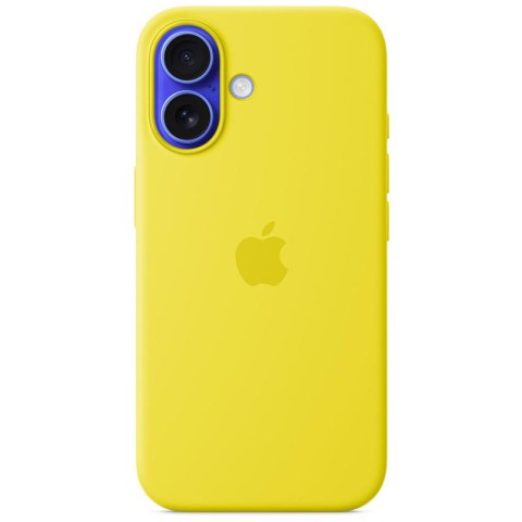 Чохол Silicone case (AAA) with Magsafe and Animation для Apple iPhone 16 Plus (6.7") Star Fruit