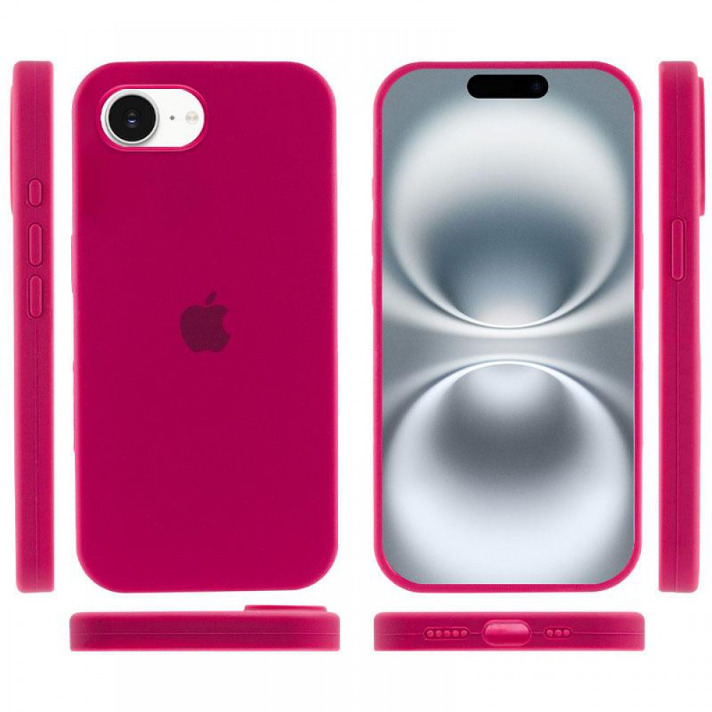 Чехол Silicone Case Full Protective (AA) для Apple iPhone 16e (6.1")
