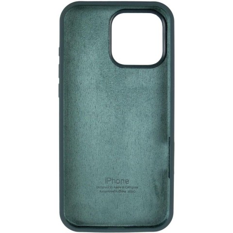 Чохол Silicone Case Full Protective (AA) для Apple iPhone 15 Pro (6.1") Зелений / Forest green