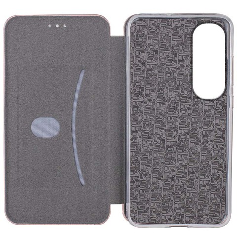 Шкіряний чохол-книжка Classy для Oppo A60 4G Золотий