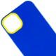Чохол TPU+PC Bichromatic для Apple iPhone 12 Pro Max (6.7") Navy Blue / Yellow