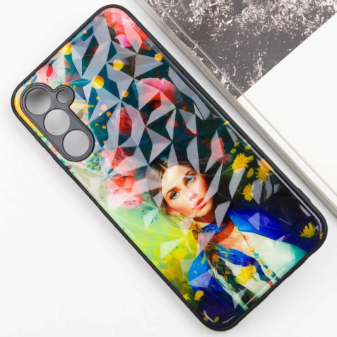 TPU+PC чохол Prisma Ladies для Samsung Galaxy A55 Peonies