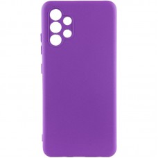 Чохол Silicone Cover Lakshmi Full Camera (A) для Samsung Galaxy A32 4G Фіолетовий / Purple