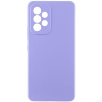 Чохол Silicone Cover Lakshmi Full Camera (AAA) для Samsung Galaxy A32 5G Бузковий / Dasheen
