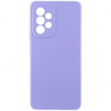 Чохол Silicone Cover Lakshmi Full Camera (AAA) для Samsung Galaxy A32 5G Бузковий / Dasheen