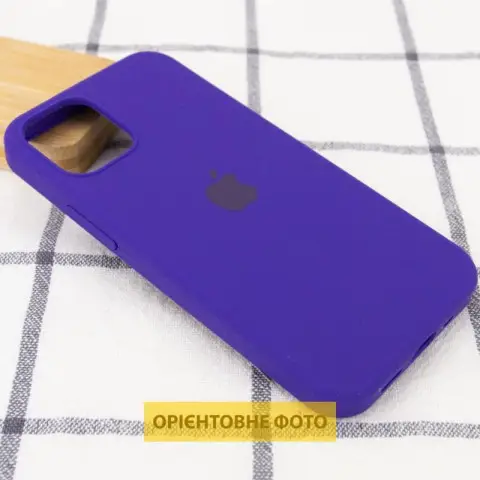 Чохол Silicone Case Full Protective (AA) для Apple iPhone 16 (6.1") Фіолетовий / Ultra Violet