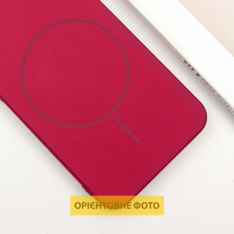 Чохол Silicone Cover Lakshmi Full Camera (AA) with MagFit для Samsung Galaxy S25 Edge Червоний / Rose Red